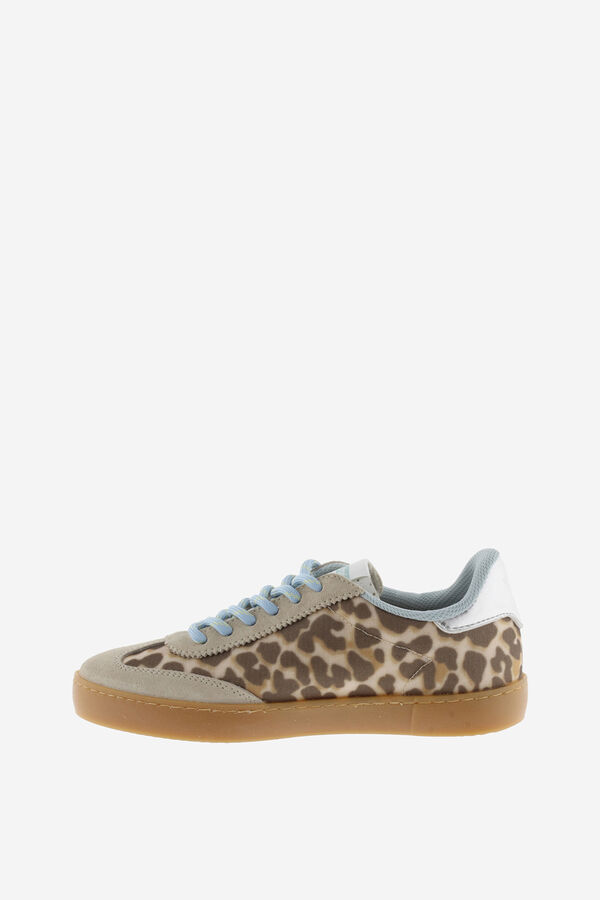 Victoria Animal print trainers brown