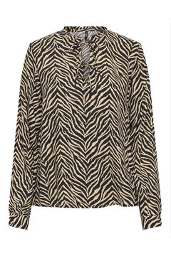 Only Lang&auml;rmelige Bluse