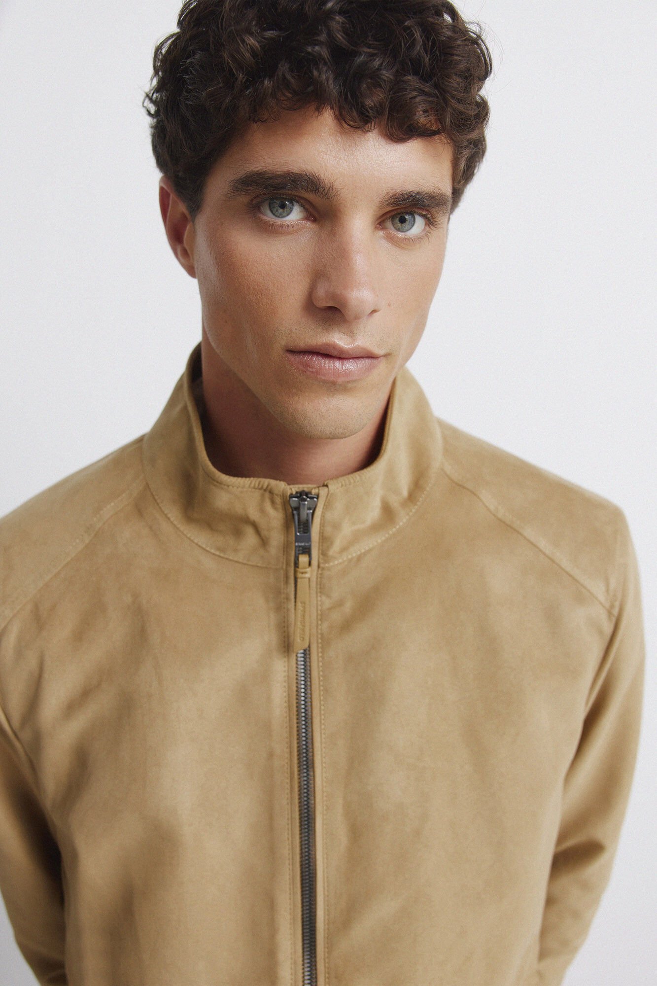 Springfield Faux suede jacket