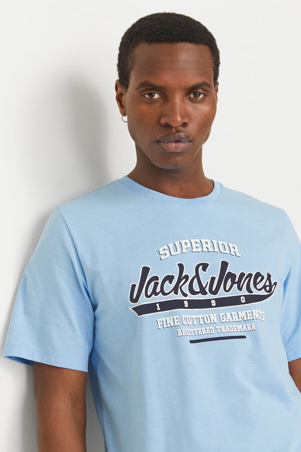 Jack & Jones Camiseta estándar fit azul