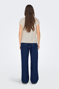 Only Camiseta regular fit glitter