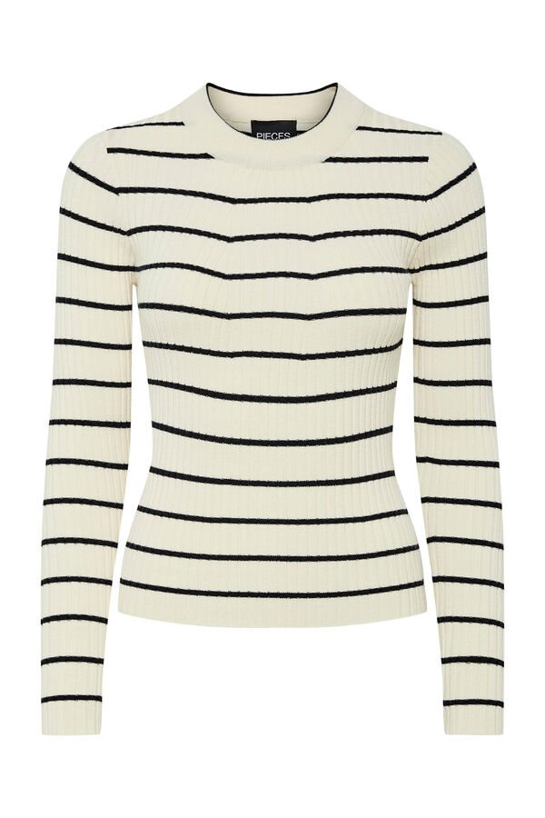 Pieces Essential jumper  grey