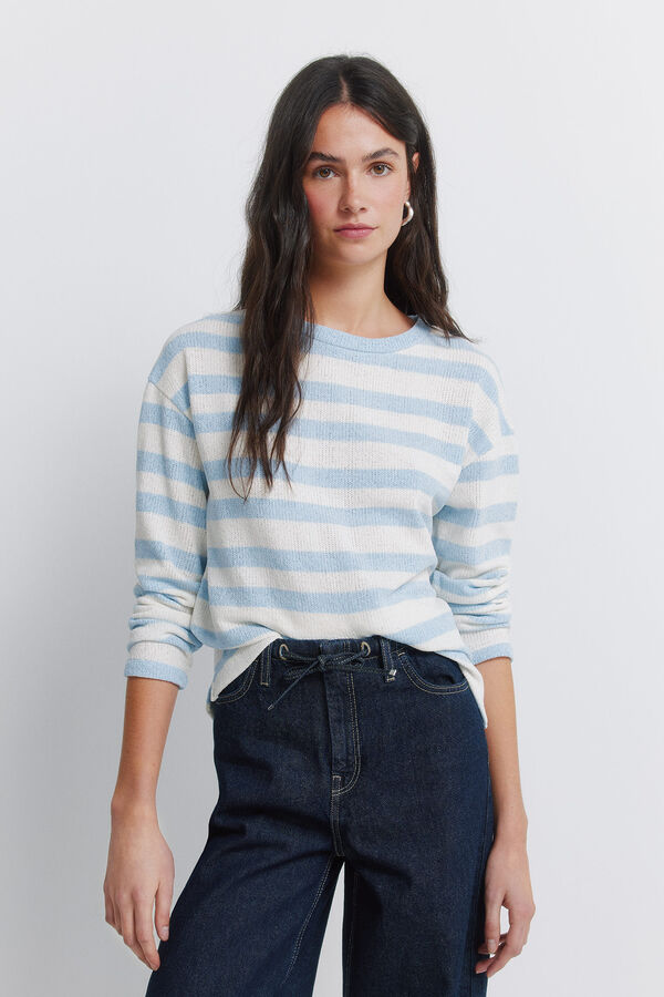 Springfield Striped T-shirt blue