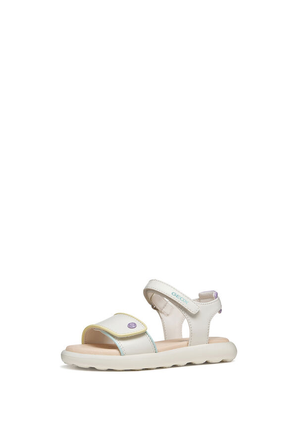 Geox Sandalia transpirable blanco