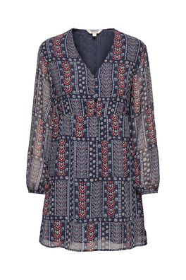 Vestido corto con lurex