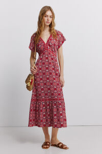 Springfield Border print dress