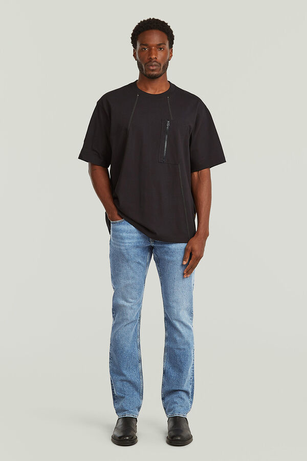 G-STAR Straight leg mid-rise jeans MOSA blue