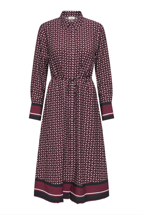 JDY Midi dress Crvena