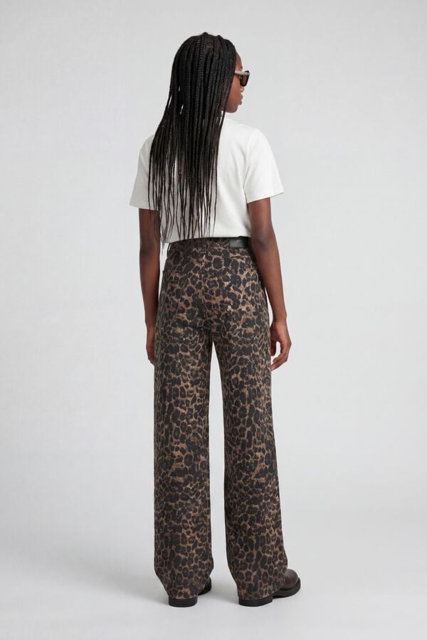 Jack & Jones Girl Wide leg trousers nude