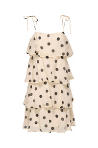 JDY Vestido curto com folhos