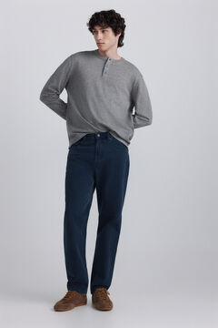Springfield Light wash wide leg jeans