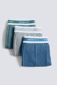Springfield Pack 3 boxers b&aacute;sicos