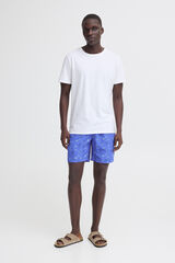 Blend Traje de ba&ntilde;o estampado azul