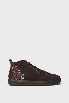 Toni Pons Zapato abotinado flores