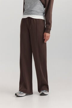 Springfield Soft sole wide leg sports trousers