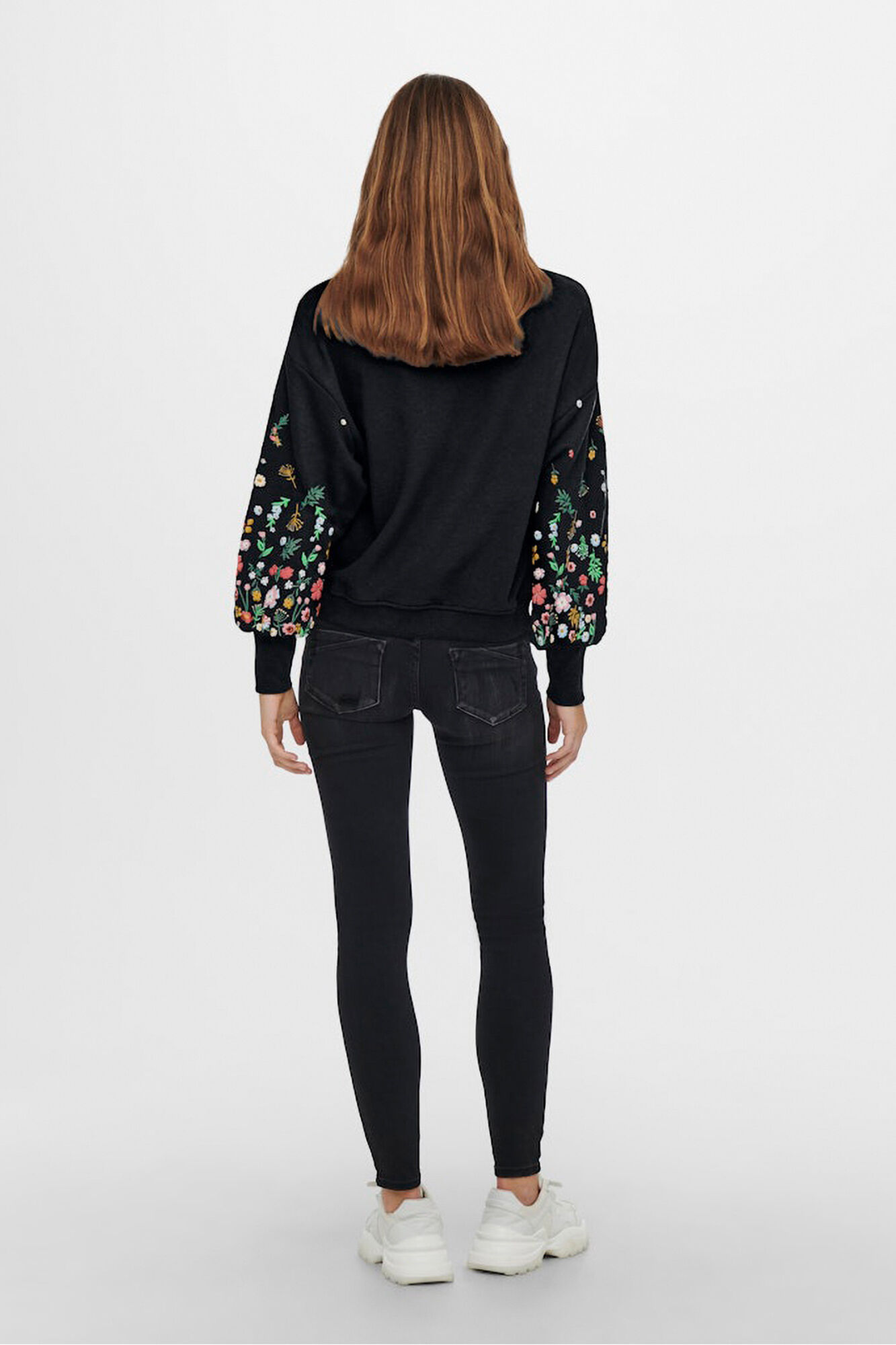 Only Sudadera cuello redondo