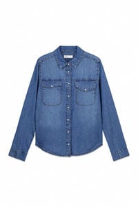 Springfield Denim shirt with cotton pockets