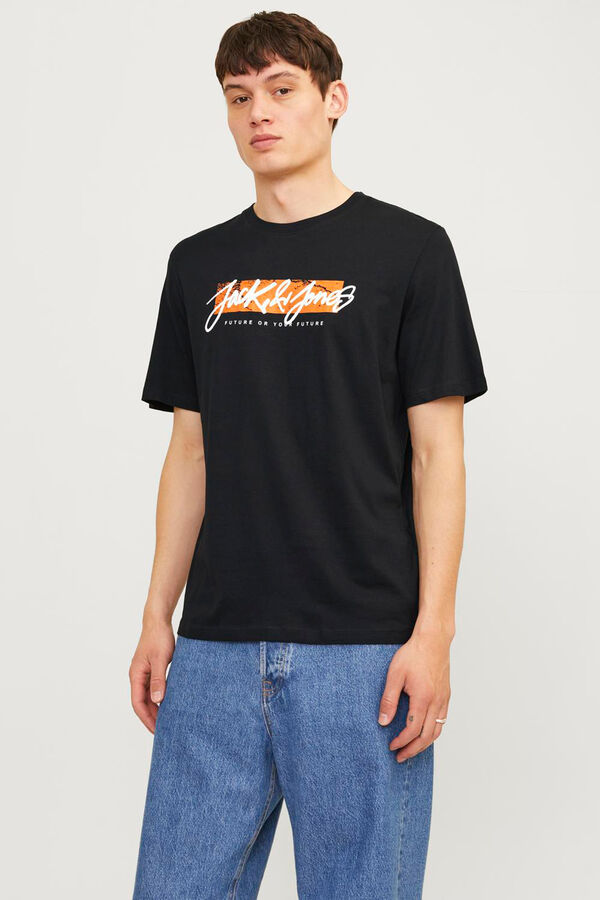 Springfield Pack x3 camisetas con estampa navy