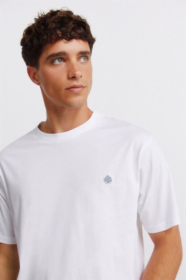 Springfield Springfield logo basic T-shirt white