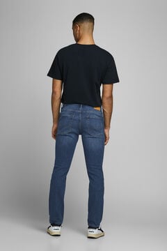 Springfield Slim fit tapered jeans bleuté