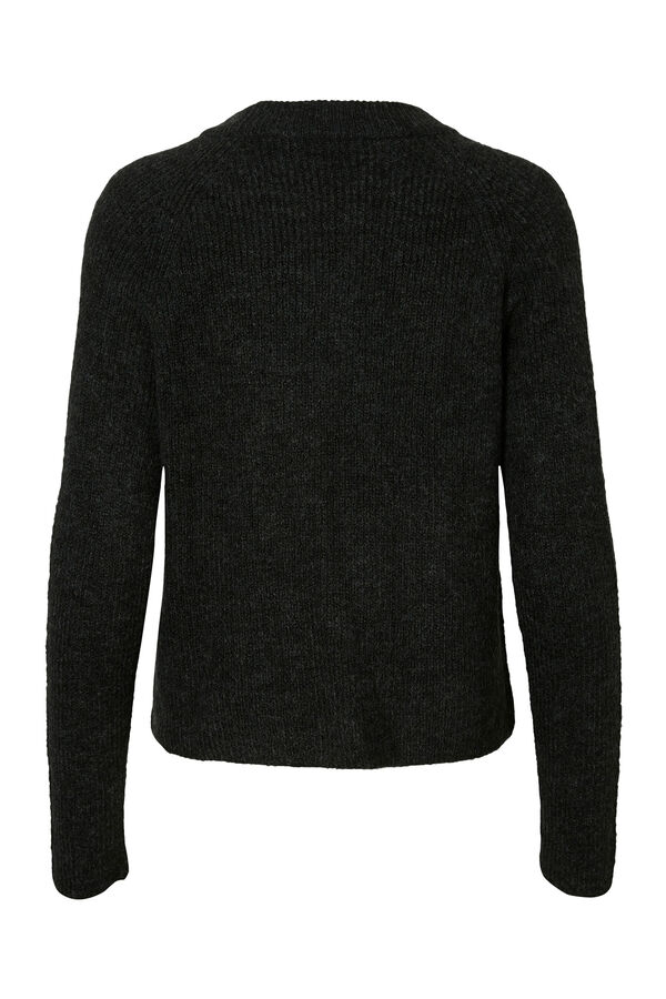 Springfield Essential knit jumper crna