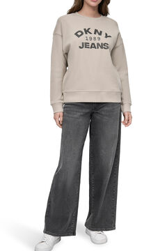 DKNY Sweatshirt com logo DKNY