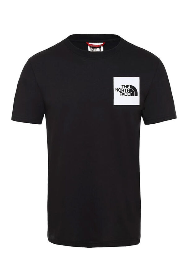 Springfield T-shirt Fine Tee com gola redonda preto