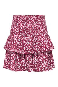 Only Falda corta volantes