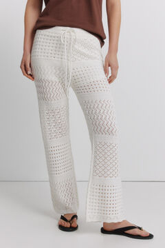 Springfield Pointelle long trousers