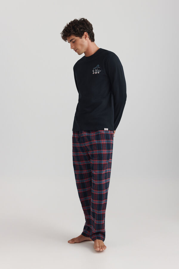 Springfield Bugs Bunny Warner long pyjamas blue