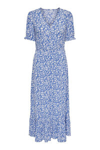 Only Vestido comprido manga curta