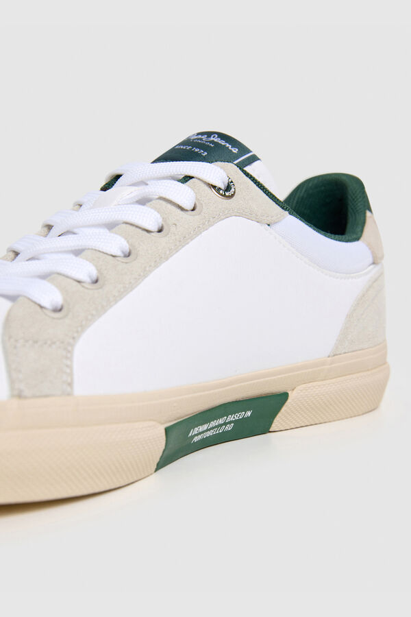 Pepe Jeans Classic low-top sneakers white