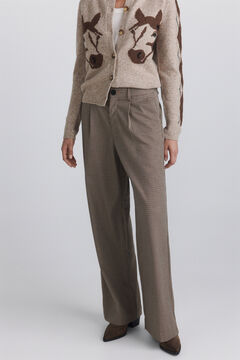Springfield Elasticated waist chinos