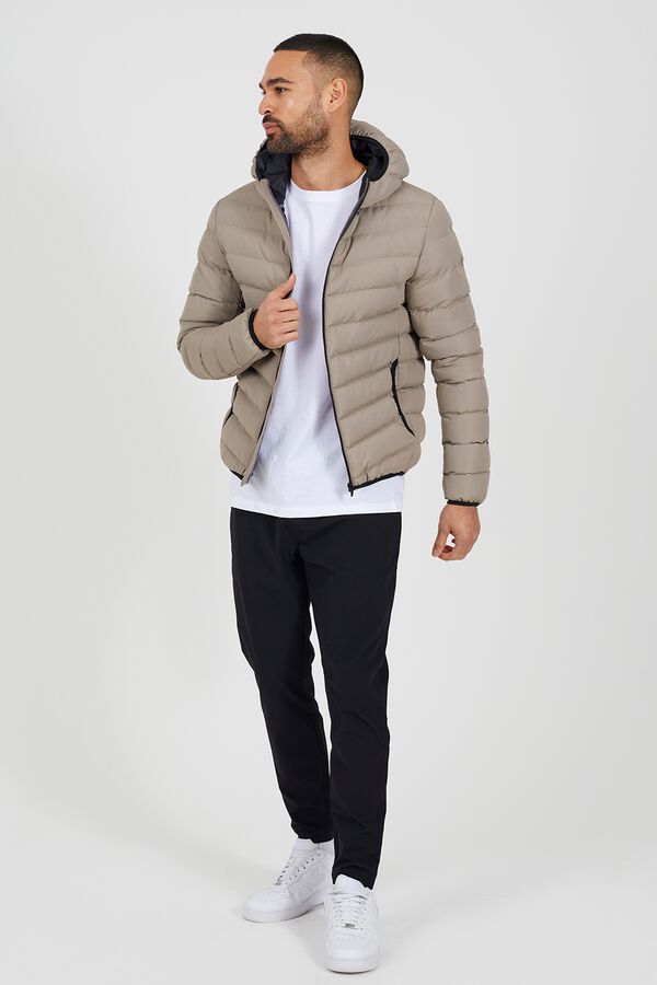 Brave Soul Lightweight puffer jacket grey