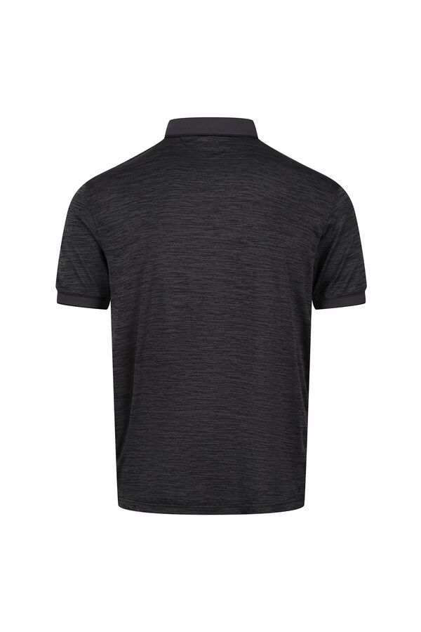 Springfield Technical polyester polo shirt grey
