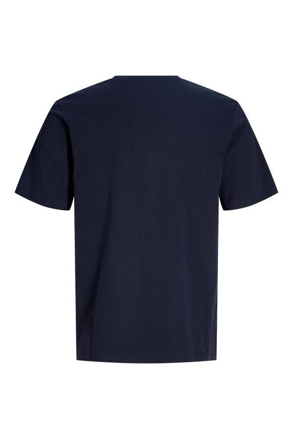 Jack & Jones Junior T-shirt regular estampada azul