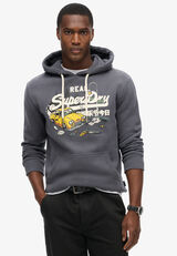 Springfield  Graphic hood tamnosiva