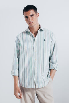 Springfield striped oxford shirt