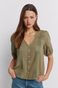 Springfield Lace short sleeve shirt