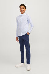 Jack & Jones Junior Pantal&oacute;n chino slim azul