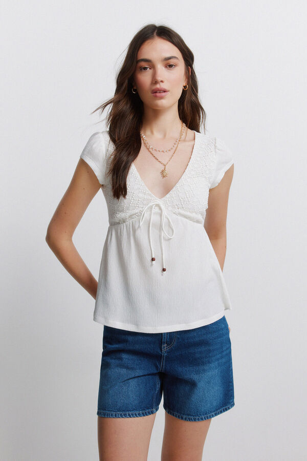 Springfield Bermudas denim azul