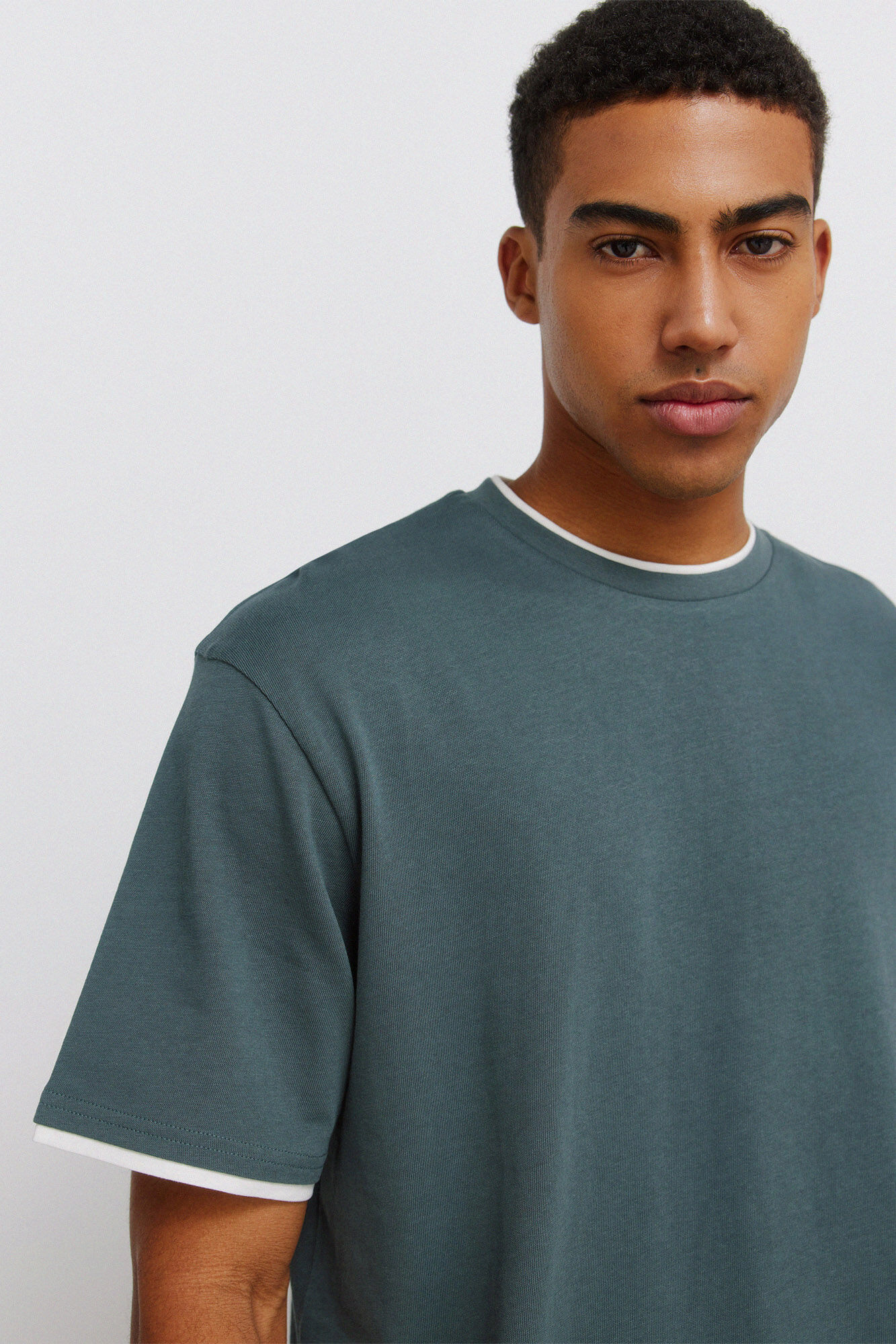 Springfield T-shirt gola dupla