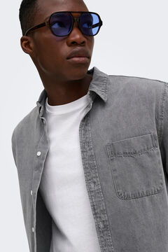 Only & Sons Camisa vaquera regular fit