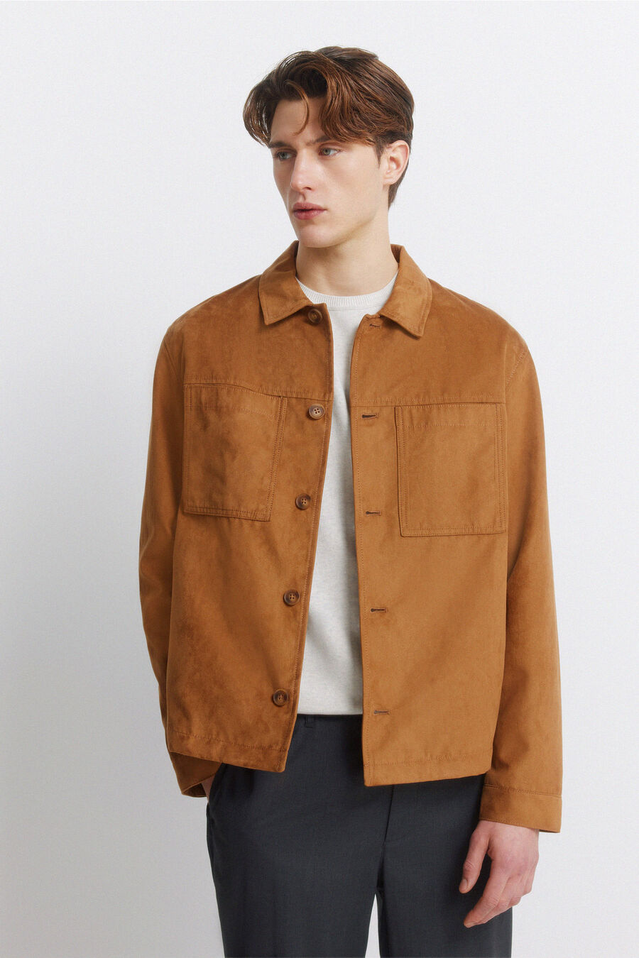 Sobrecamisa efecto ante