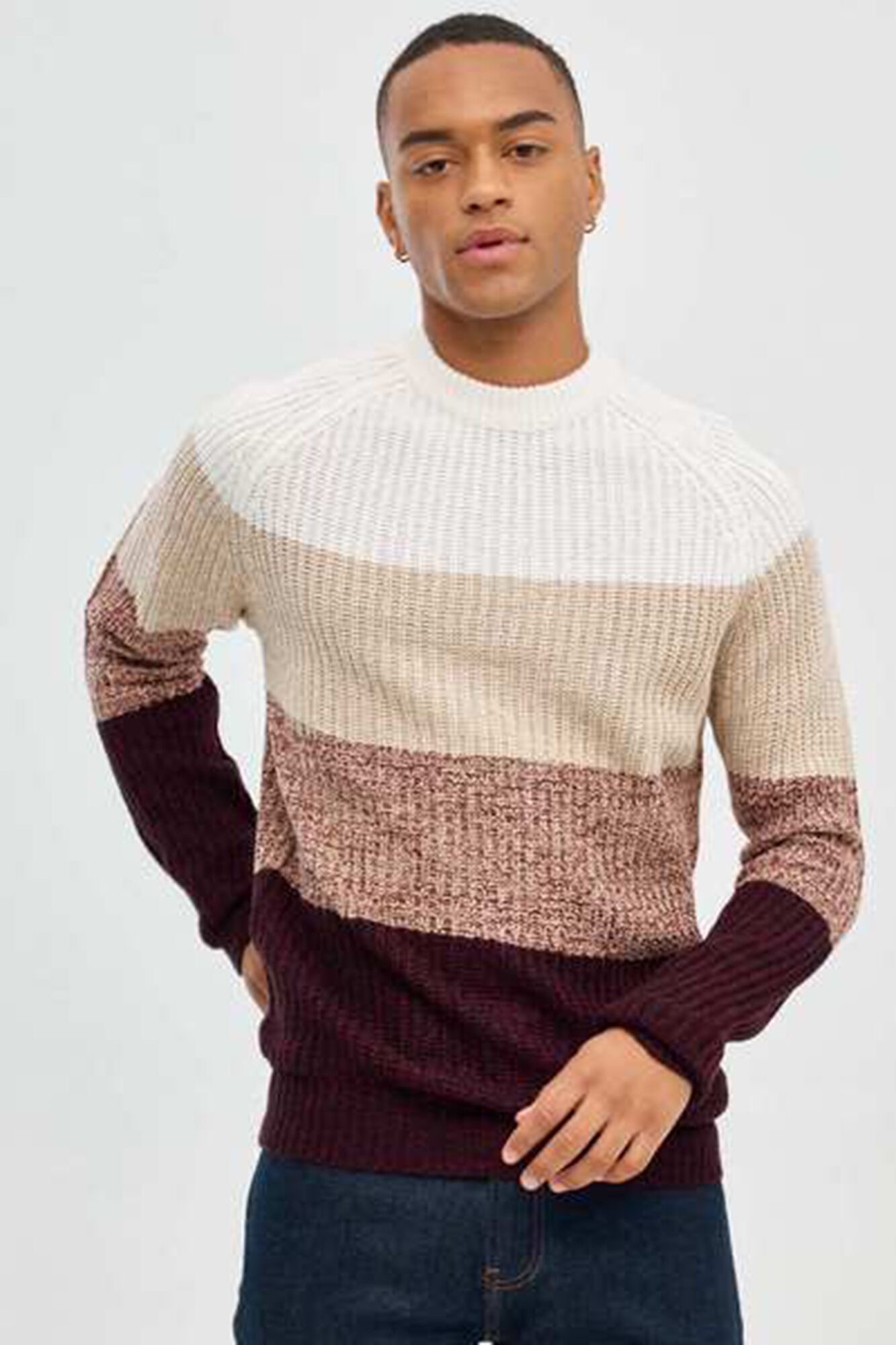 Inside Jersey Color Block Torzal