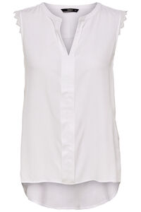 Only Blusa fluida sem mangas