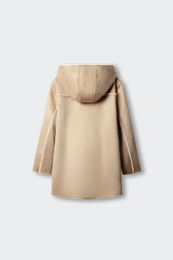 Springfield Kids Abrigo doble faz botones ni&ntilde;a beige