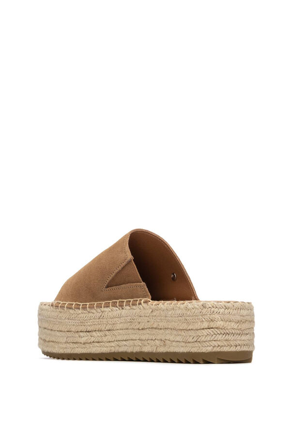 XTI Sandalia serraje yute beige