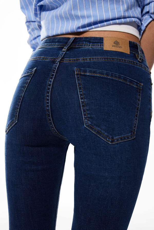 Springfield Jeans jegging bleu