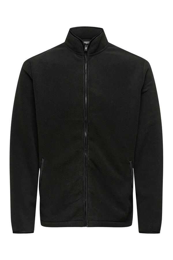 Only & Sons Fleece jacket Plava